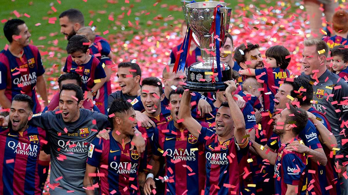 FC Barcelona Wins the Spanish League Championship Editorial Photo - Image  of championship, football: 19613306
