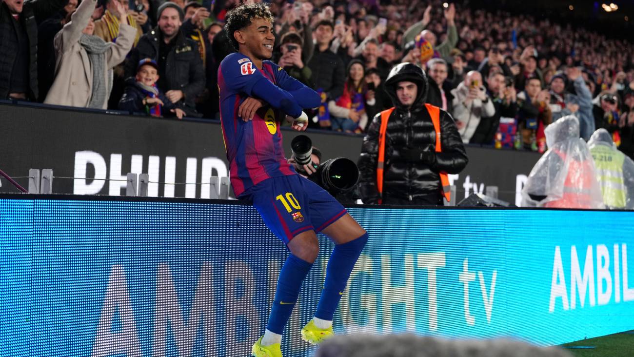 Lamine Yamal cerró el triunfo del Barça ante Oviedo con el golazo de la temporada Lamine Yamal cerró el triunfo del Barça ante Oviedo con el golazo de la temporada
