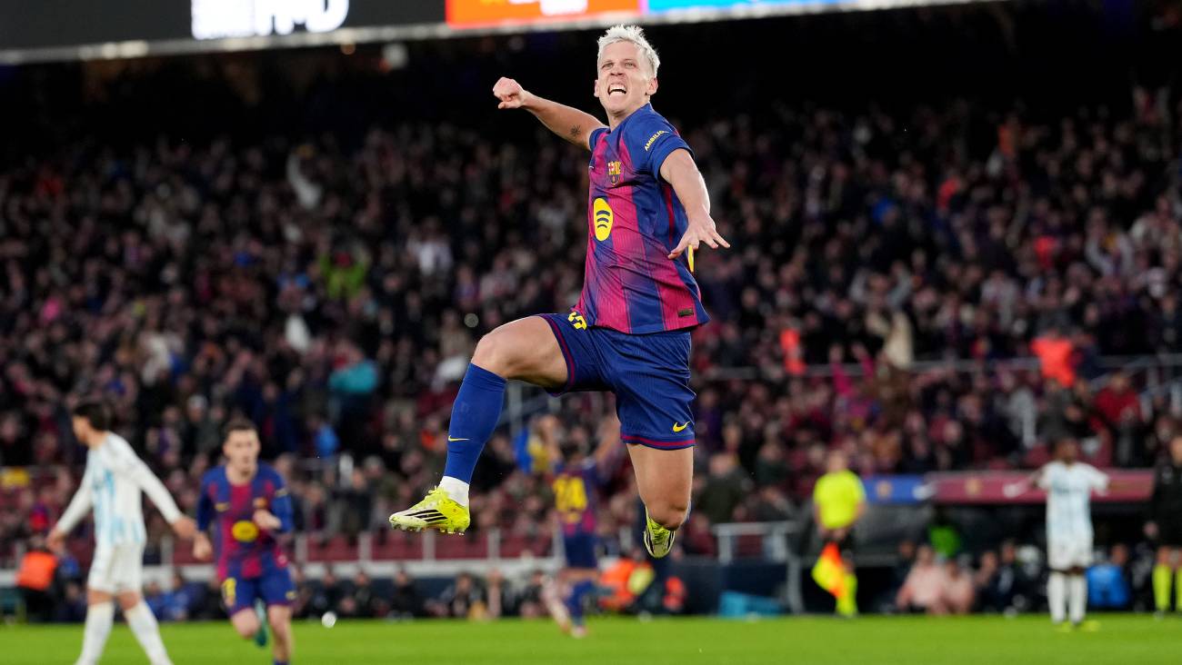 Dani Olmo: MVP del Barça ante el Oviedo con gol y asistencia Dani Olmo: MVP del Barça ante el Oviedo con gol y asistencia