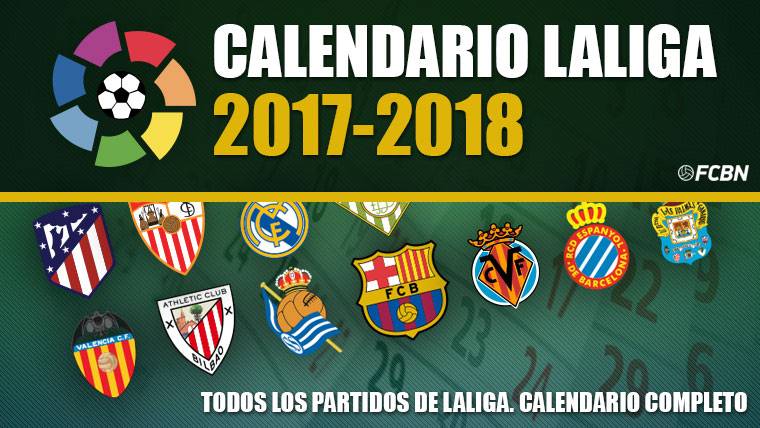 gastos generales Himno a la deriva La Liga - Calendario Liga Española Fútbol 2017-2018