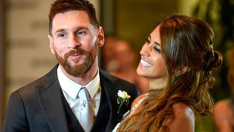 The pride of Antonella and Leo Messi in the social networks