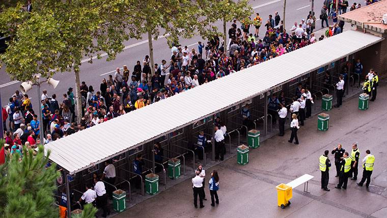 Imagen de archivo del FC Barcelona-Las Palmas del 1 de octubre