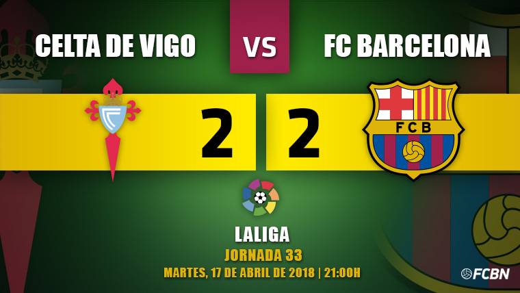 El Barça empató en Balaídos ante el Celta