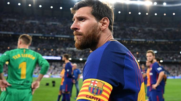 Leo Messi, tras una derrota contra el Real Madrid en la Supercopa de España