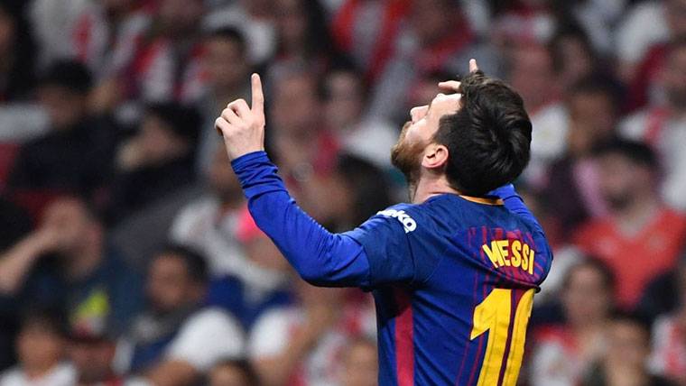 Penetración Inminente plan Lionel Messi, líder de 13 'ránkings' de LaLiga 2017-18