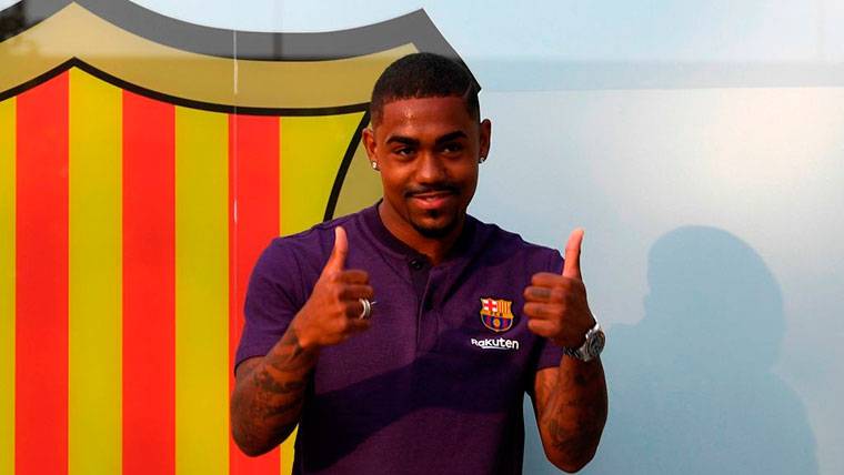 Malcom, orgulloso de su fichaje por el Barça