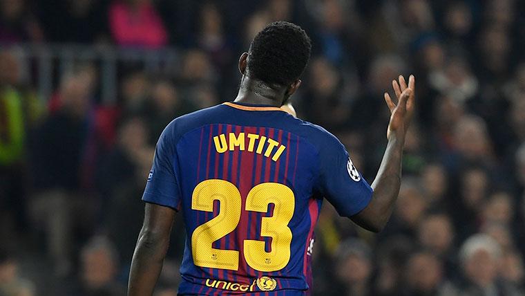 Samuel Umtiti, titular ante el Sevilla