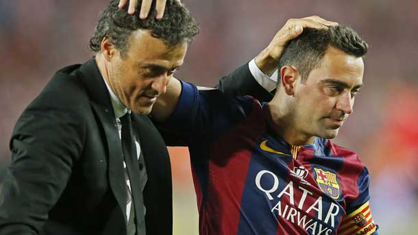 The Asturian technician compares the situation of xavi with his