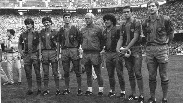 With the barça won the recopa of europa of 1982
