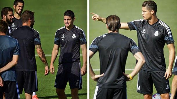 Cristiano throws to james of the rondo and this treats him of crazy