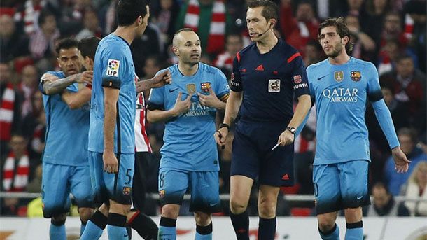 Busquets, outraged: 